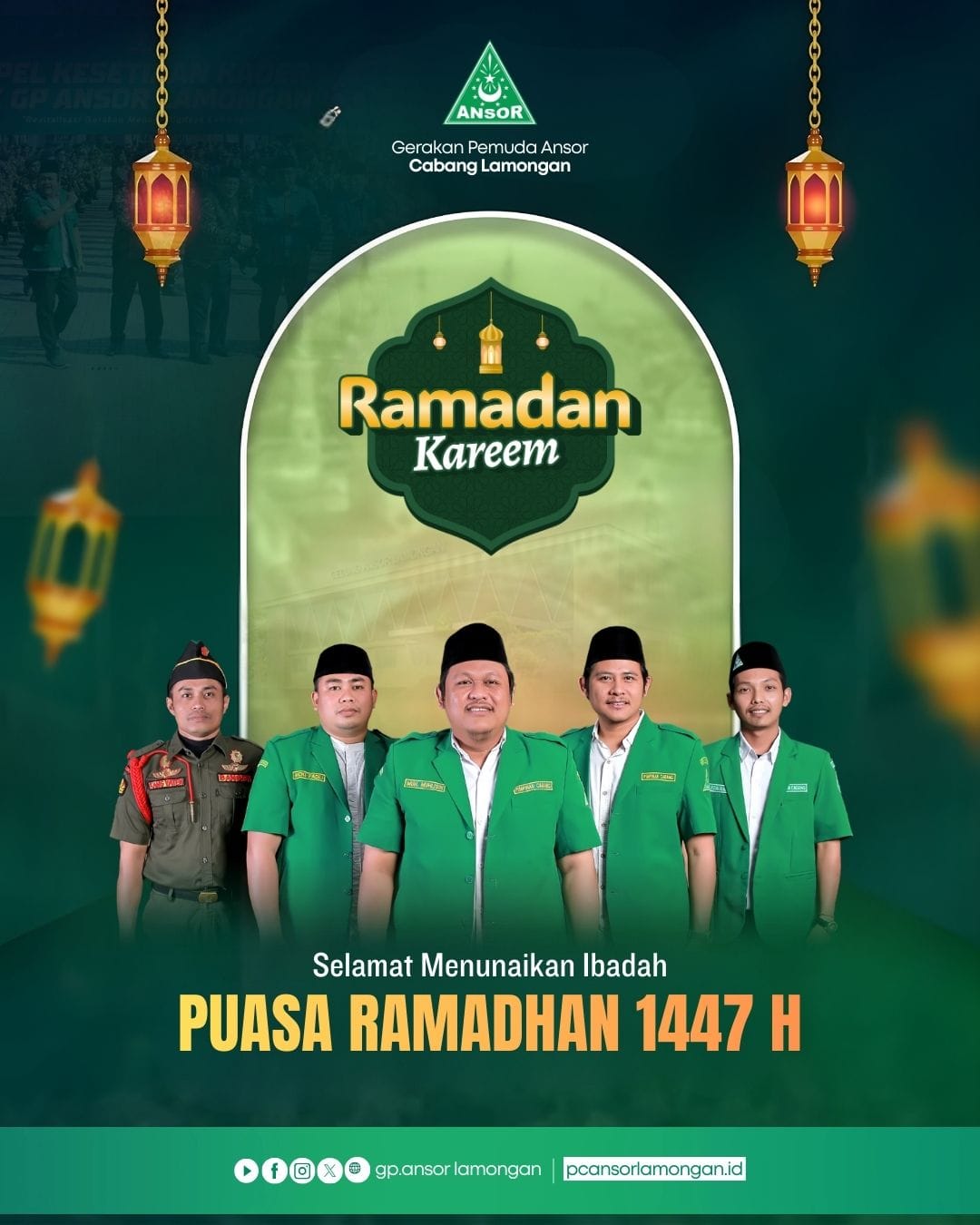 PC GP Ansor Lamongan Sambut Ramadhan 1447 H, Teguhkan Khidmah dan Kepedulian Sosial