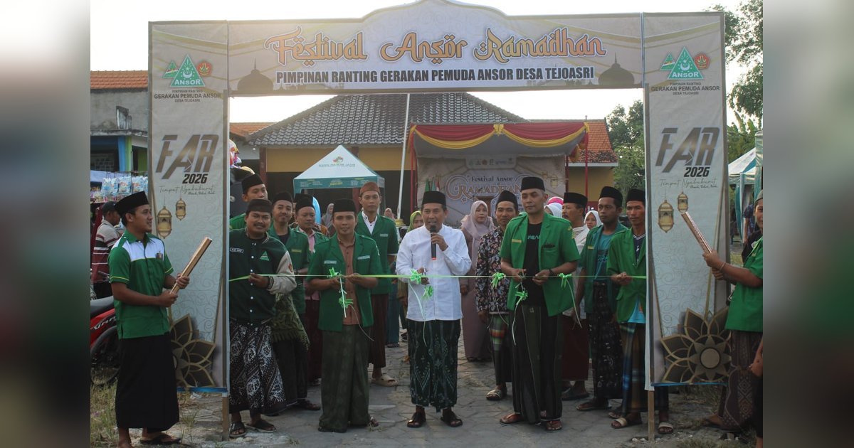 Festival Ansor Ramadhan 2026 di Desa Tejoasri Berlangsung Meriah