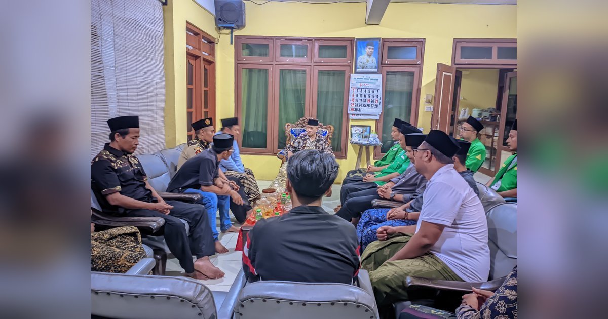 Ansor Lamongan Halal Bihalal ke Pimpinan PCNU Lamongan, Perkuat Sinergi Keorganisasian