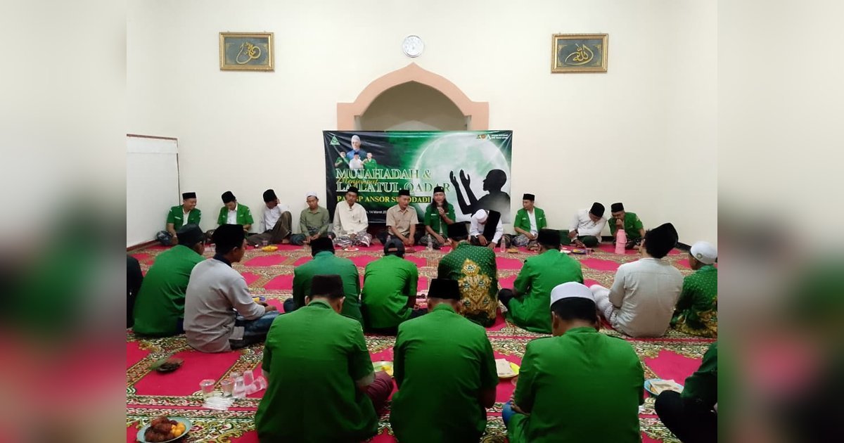 Ansor Sukodadi Gelar Mujahadah “Menjemput Lailatul Qadar”