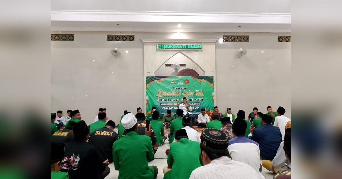 PAC GP ANSOR KECAMATAN MANTUP GELAR PERINGATAN NUZULUL QUR'AN & PUNCAK SAFARI RAMADHAN 1447 H